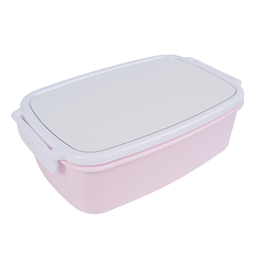 Toon details voor Subli Lunchbox baby pink + losse deksel 18,6 x 12,6 x 6 cm. Afbeelding van Subli Lunchbox baby pink + losse deksel 18,6 x 12,6 x 6 cm.